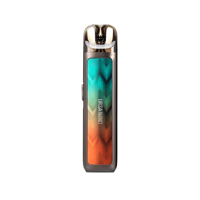 Lost Vape Ursa Nano 800 Wave Cyan (Зелёно-оранжевый, с картриджем) Многоразовый POD