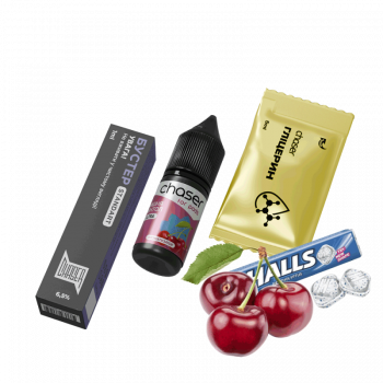 Набор для самозамеса Chaser Cherry Menthol Ultra (Вишня Ментол, 65 мг, 10 мл)