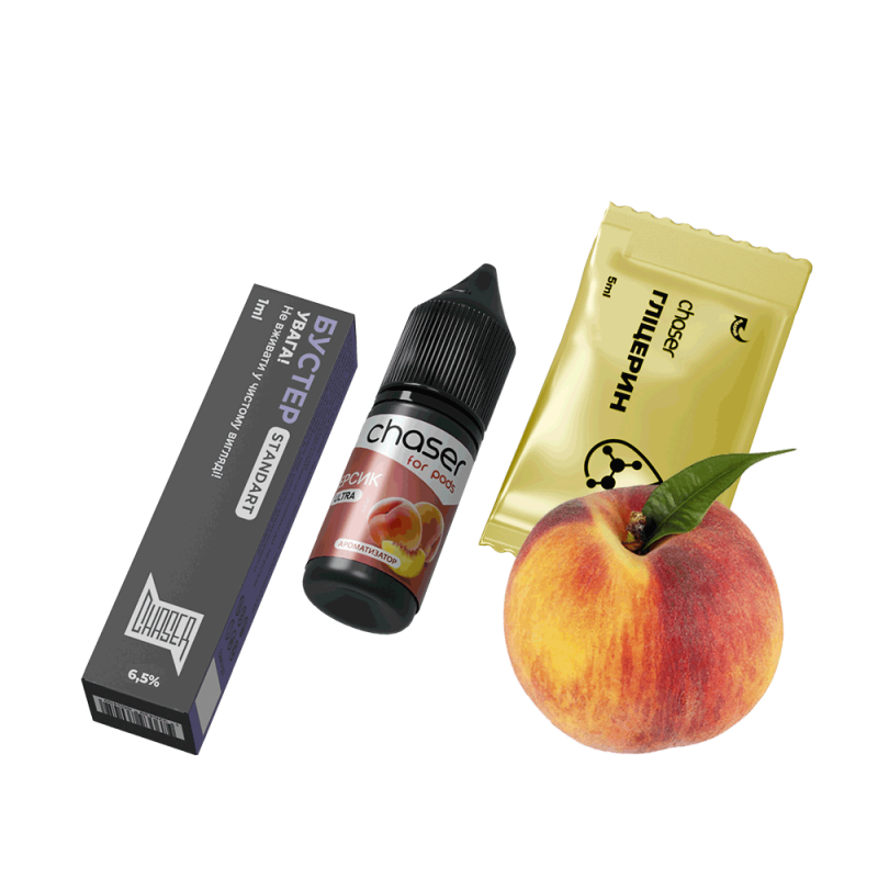 Набор для самозамеса Chaser Peach Ultra (Персик, 65 мг, 10 мл)