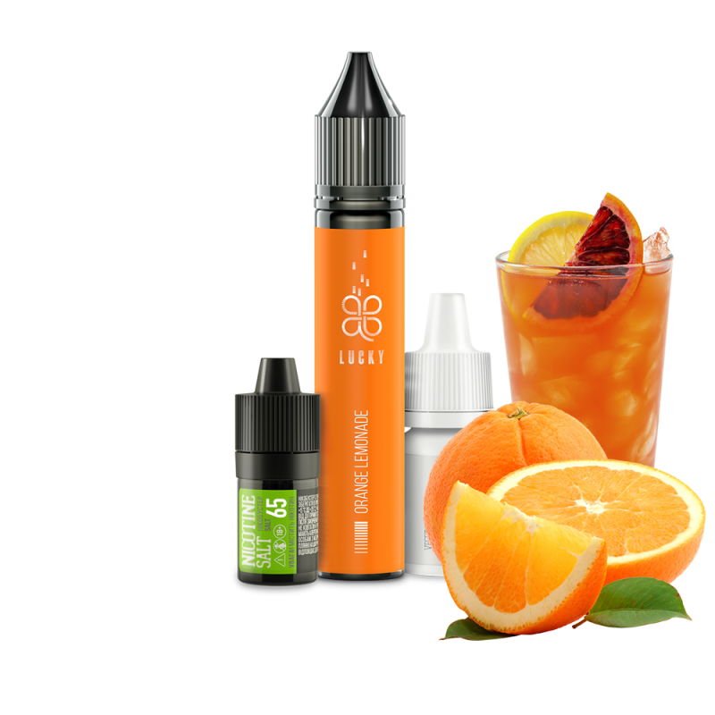 Набор для самозамеса Lucky Orange Lemonade (Апельсиновый лимонад, 65 мг, 30 мл)