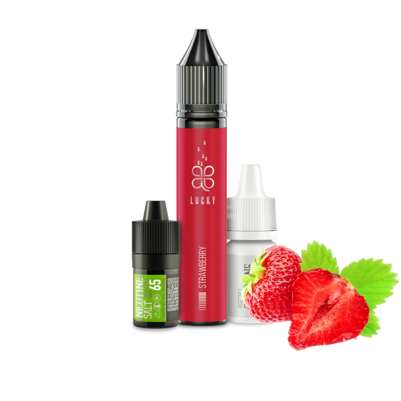 Набор для самозамеса Lucky Strawberry (Клубника, 65 мг, 30 мл)