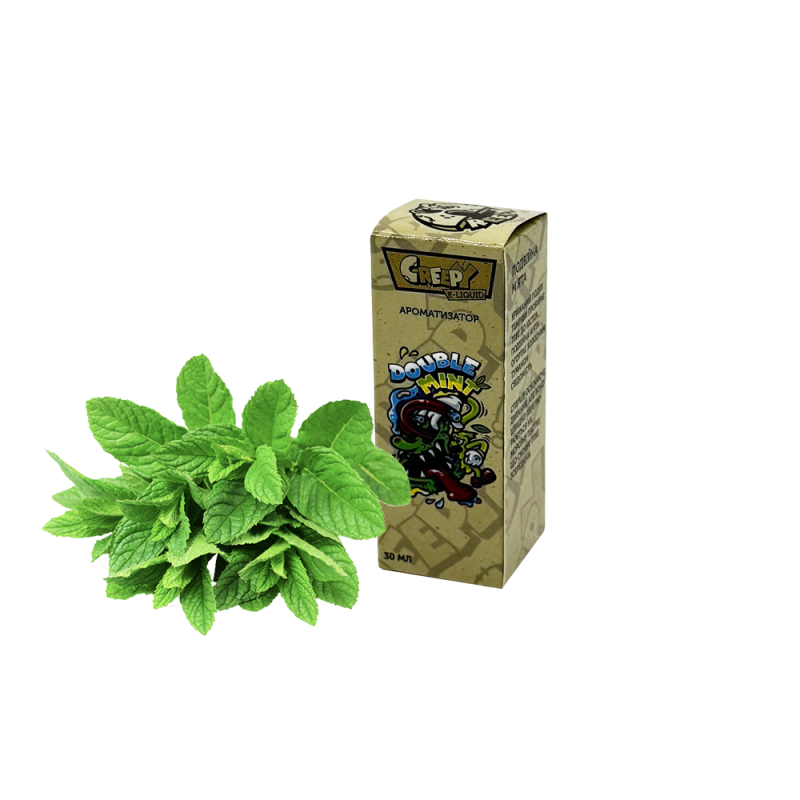Жидкость Creepy Double Mint (Двойная Мята, 50 мг, 30 мл)