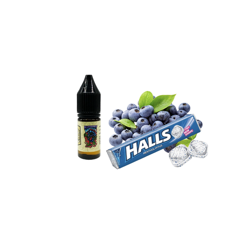 Жидкость Creepy Blueberry menthol (Черника Ментол, 50 мг, 10 мл)