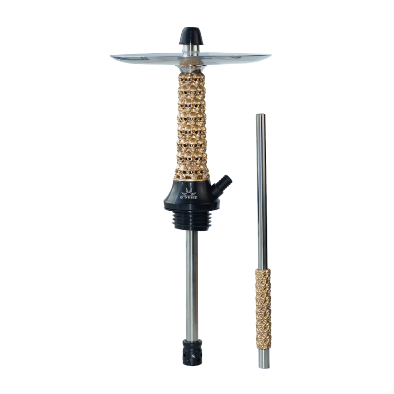 Кальян Sunrise Windskull Lite Gold (золотистый, базовый комплект)