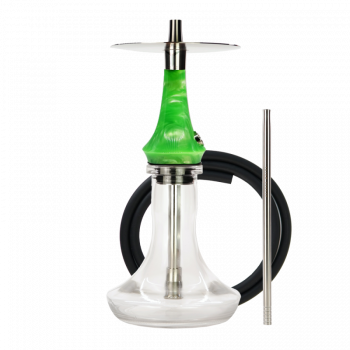 Кальян Totem Hookah Monolit Micra Green Acid (Зелёный, полный комплект)