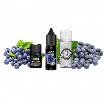 Набор для самозамеса Hype Kit Blueberry (Черника, 50 мг, 15 мл)