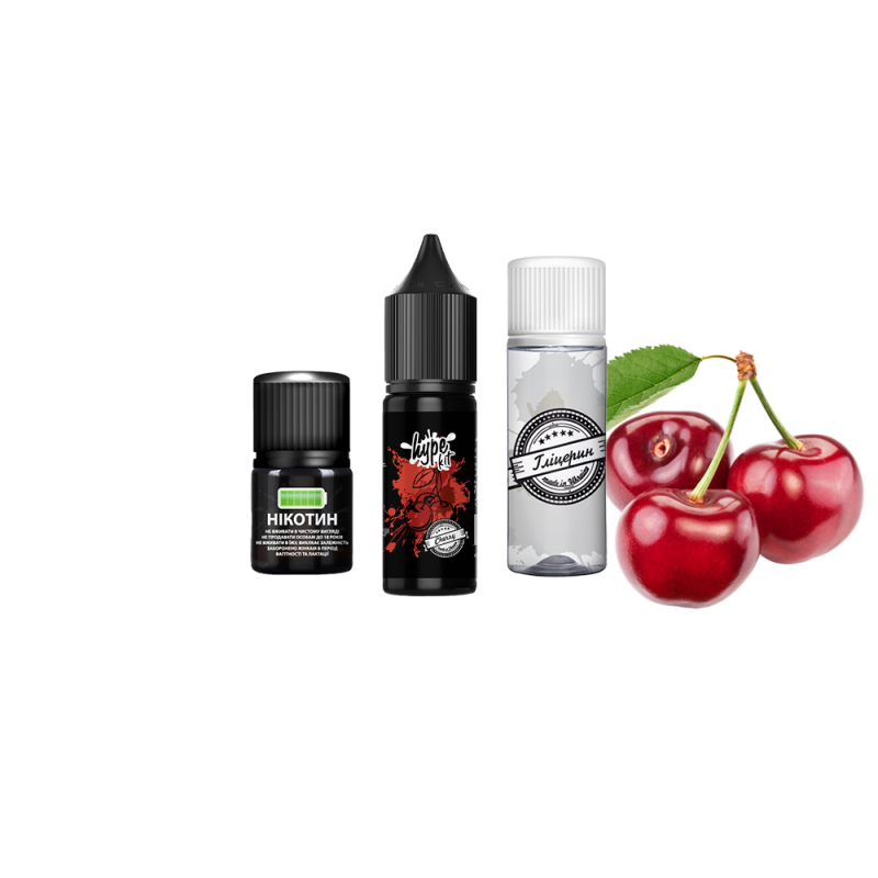 Набор для самозамеса Hype Kit Cherry (Вишня, 50 мг, 15 мл)