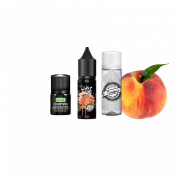 Набор для самозамеса Hype Kit Peach (Персик, 50 мг, 15 мл)