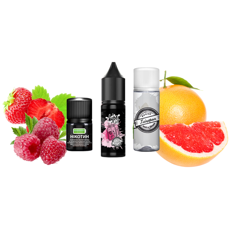 Набор для самозамеса Hype Kit Pink Lemonade (Розовый Лимонад, 50 мг, 15 мл)