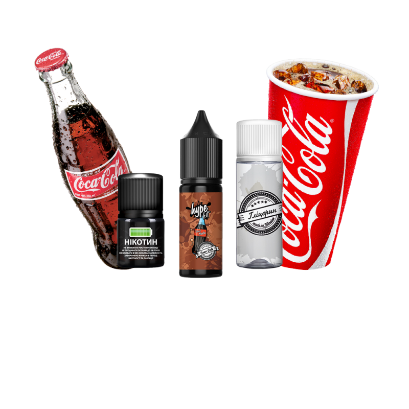 Набор для самозамеса Hype Kit Sour Cola (Кислая Кола, 50 мг, 15 мл)