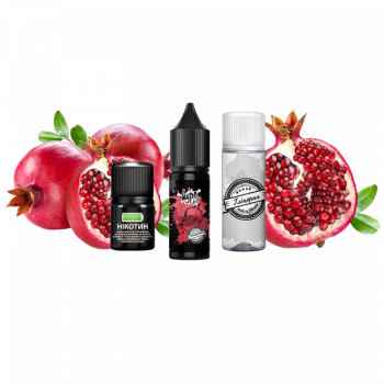 Набор для самозамеса Hype Kit Pomegranate (Гранат, 50 мг, 15 мл)