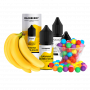 Набор для самозамеса Flavorlab Rainberry Juice Banana Bubblegum (Банановая Жвачка, 65 мг, 30 мл)
