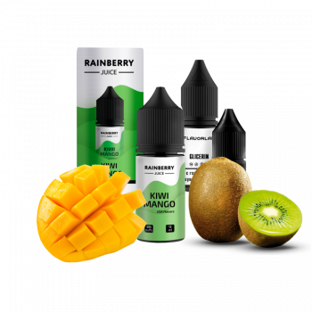 Набор для самозамеса Flavorlab Rainberry Juice Kiwi Mango (Киви Манго, 65 мг, 30 мл)