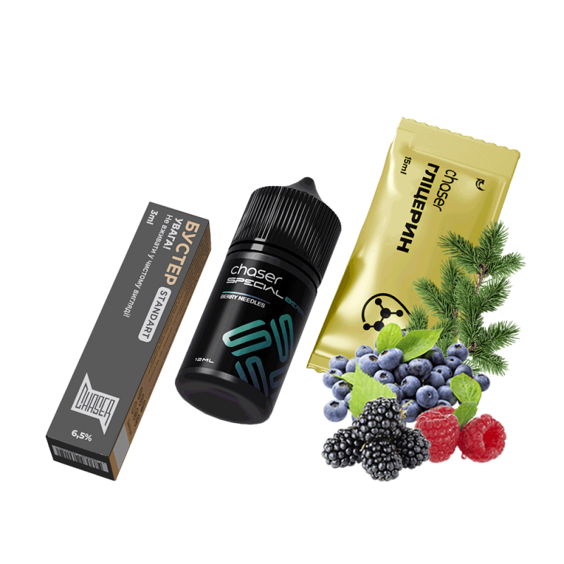 Набор для самозамеса Chaser Special Berry Needles (Ягоды Хвоя, 65 мг, 30 мл)