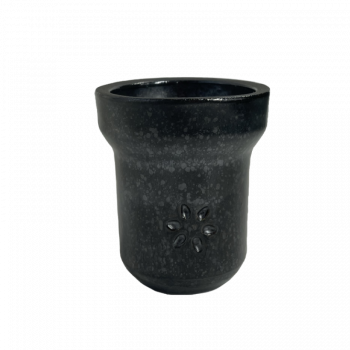 Глиняная чаша Solaris Lich (Чёрная с брызгами глазурь)