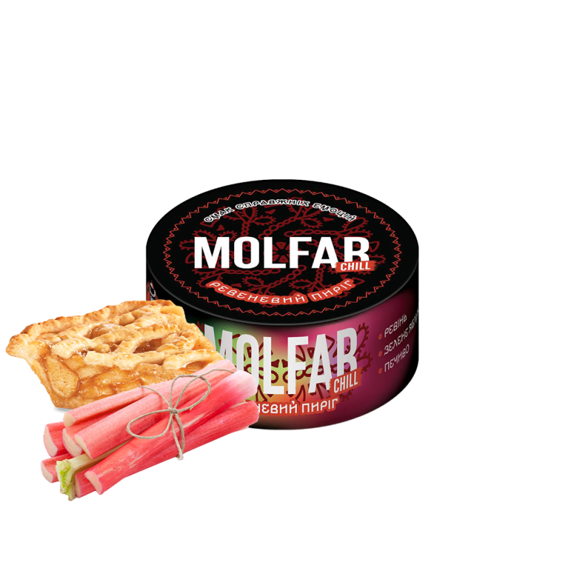 Табак Molfar Chill Line Ревневый пирог (100 г)