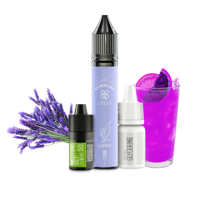 Набор для самозамеса Lucky Lavender Lemonade (Лаванда Лимонад, 50 мг, 30 мл)