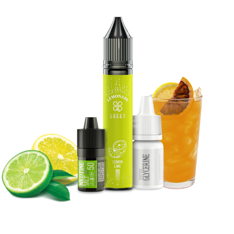 Набор для самозамеса Lucky Lemon Lime Lemonade (Лимон Лайм Лимонад, 50 мг, 30 мл)