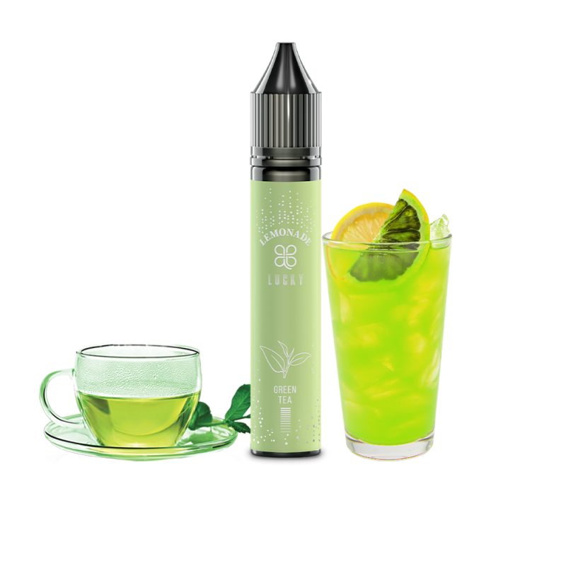 Жидкость Lucky Green tea Lemonade (Зелёный чай Лимонад, 50 мг, 30 мл)