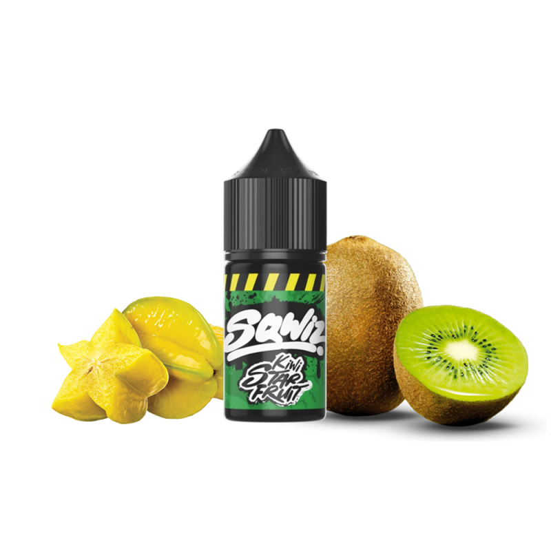 Жидкость Sqwiz Kiwi Starfruit (Киви Карамбола, 50 мг, 30 мл)