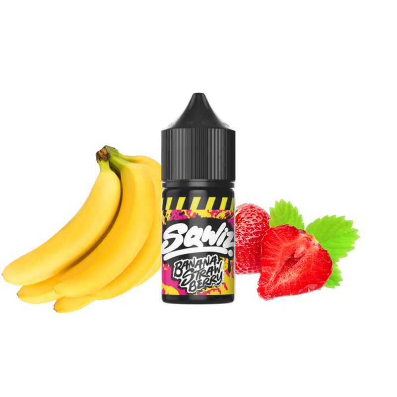 Жидкость Sqwiz Banana Strawberry (Банан Блубника, 50 мг, 30 мл)
