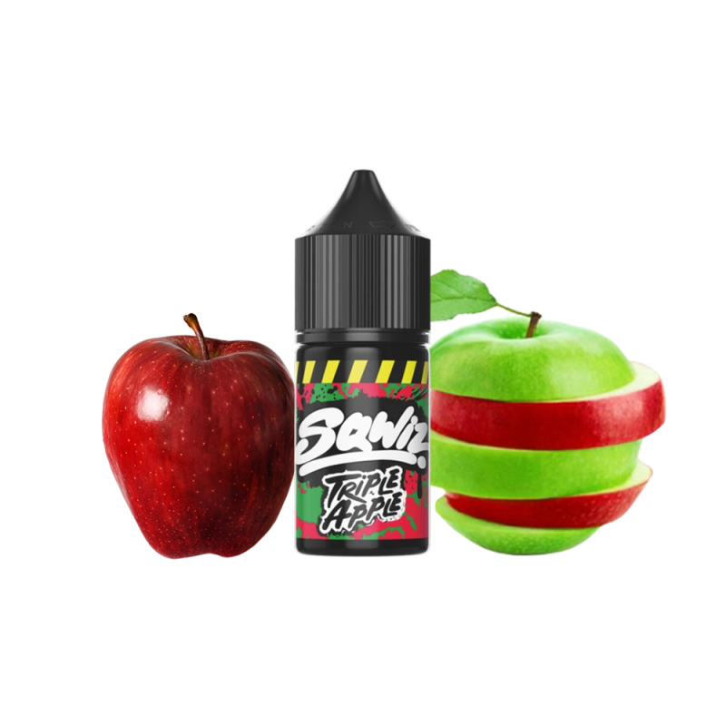 Жидкость Sqwiz Triple Apple (Тройное яблоко, 50 мг, 30 мл)