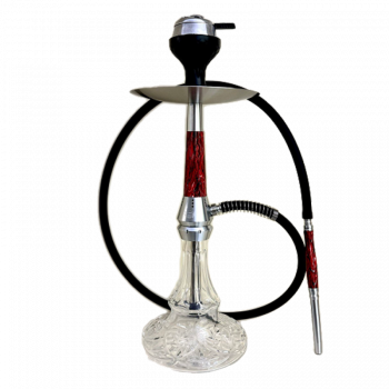 Кальян Garden Red 6156 (Красный, полный комплект)