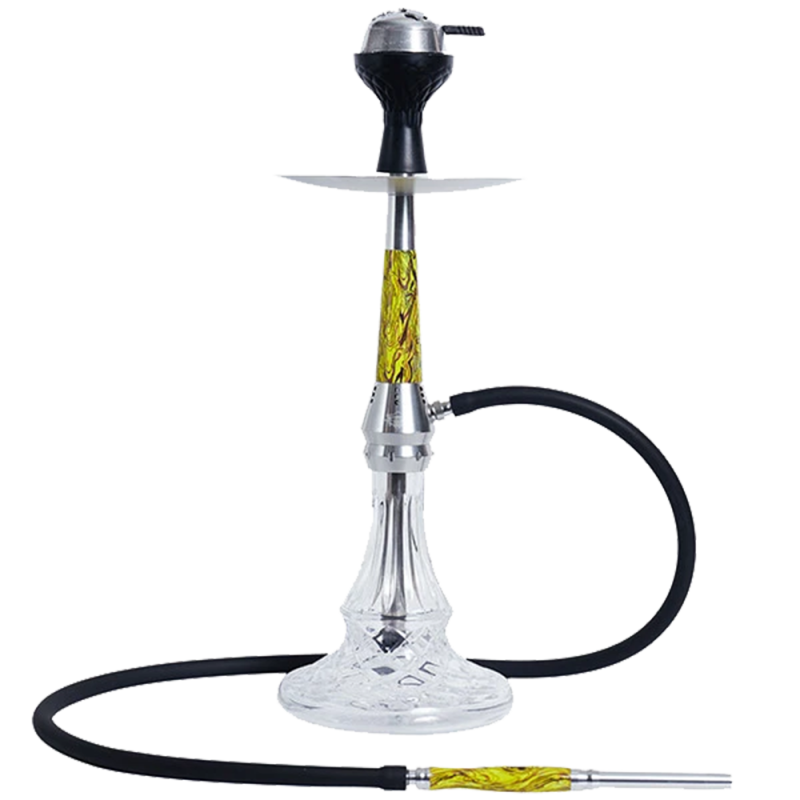 Кальян Garden Yellow 6156 (Желтый, полный комплект)