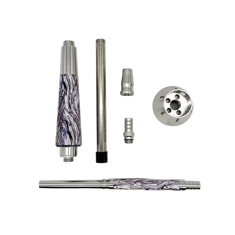 Кальян Garden Violet 6156 (Фиолетовый, полный комплект)