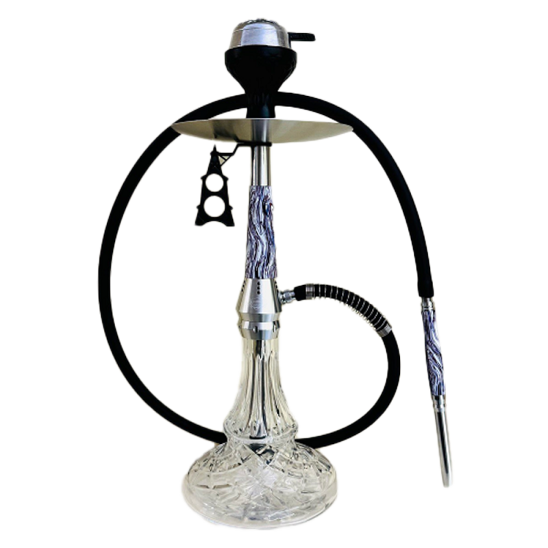 Кальян Garden Violet 6156 (Фиолетовый, полный комплект)