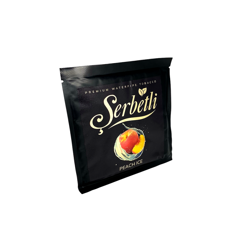 Табак Serbetli Peach Ice (Персик Лёд, 100 г)