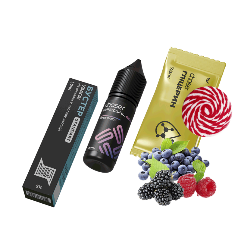 Набор для самозамеса Chaser Special Berry Candy (Ягодные конфеты, 50 мг, 15 мл)