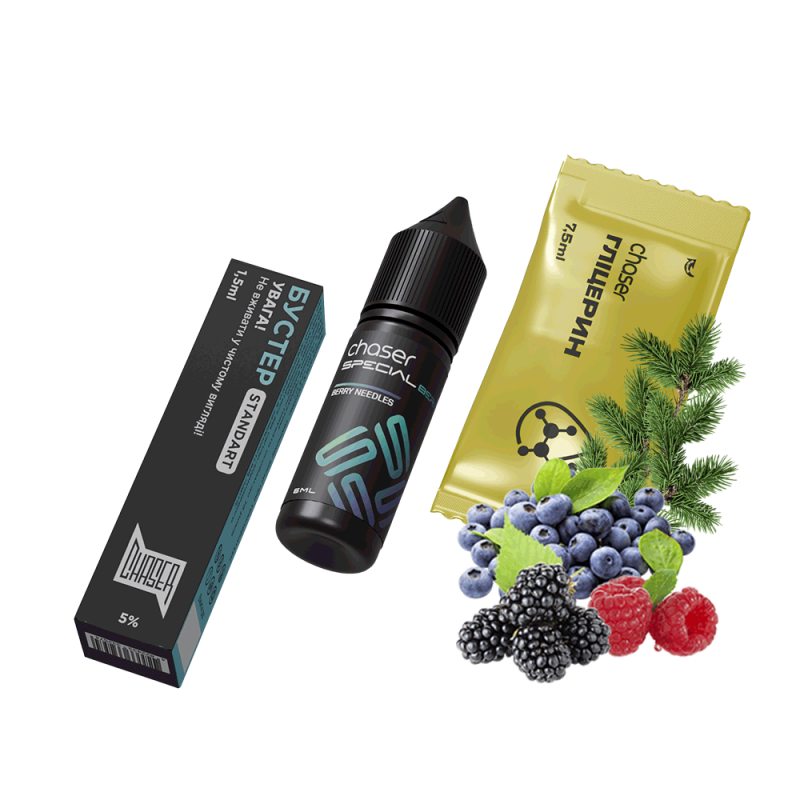 Набор для самозамеса Chaser Special Berry Needles (Ягоды Хвоя, 50 мг, 15 мл)