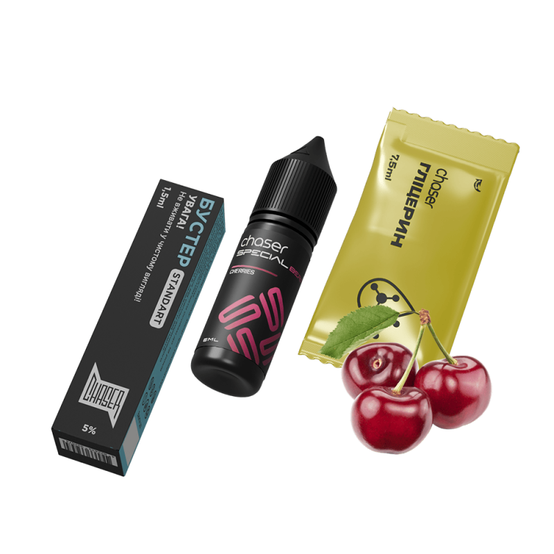 Набор для самозамеса Chaser Special Berry Cherries (Вишня, 50 мг, 15 мл)