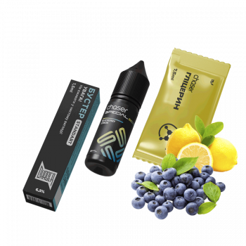 Набор для самозамеса Chaser Special Berry Blueberry Lemon (Черника Лимон, 65 мг, 15 мл)