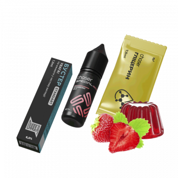 Набор для самозамеса Chaser Special Berry Strawberry Jelly (Клубничное Желе, 65 мг, 15 мл)