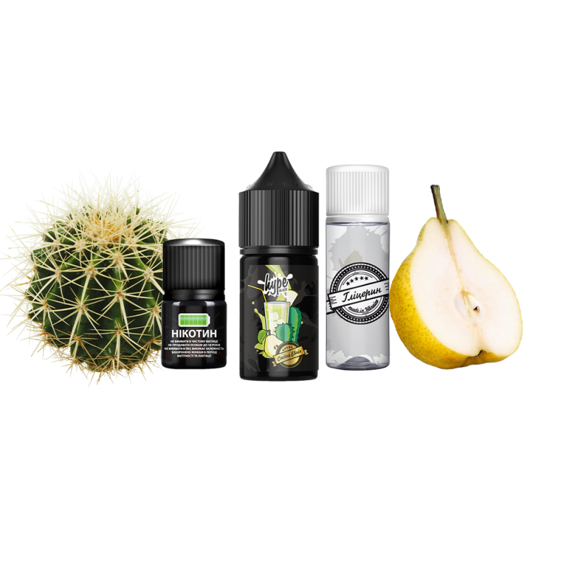 Набор для самозамеса Hype Black Cactus Elixir (Кактус Эликсир, 50 мг, 30 мл)