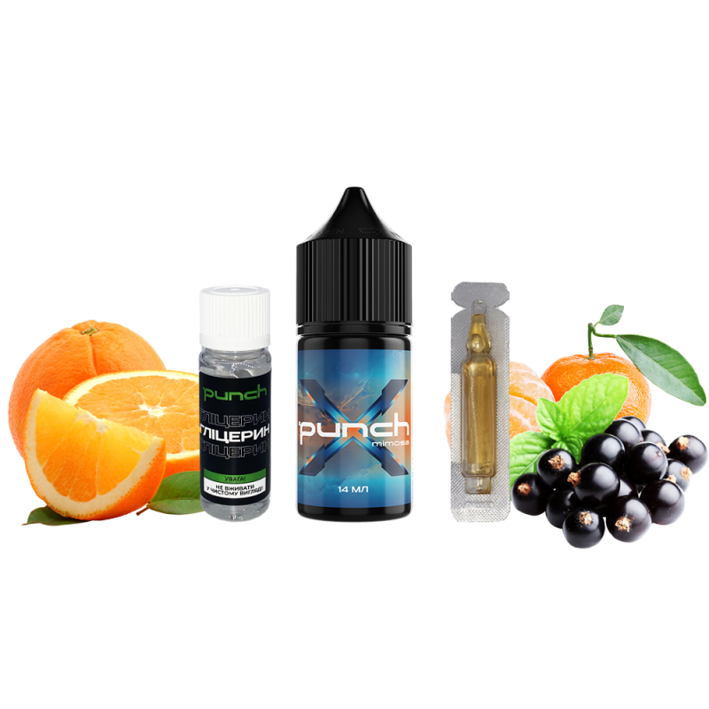 Набор для самозамеса Punch X Mimosa (Мимоза, 50 мг, 30 мл)