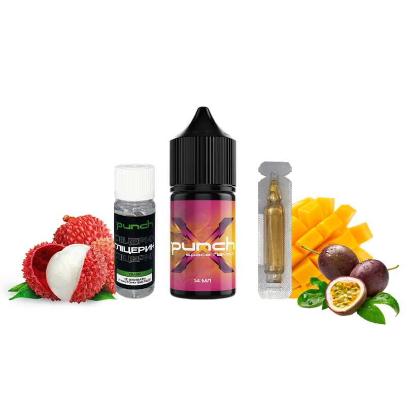 Набор для самозамеса Punch X Space Flavour (Спейс Флавор, 65 мг, 30 мл)