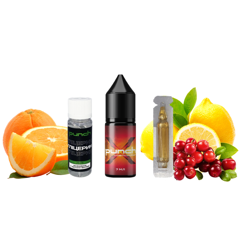 Набор для самозамеса Punch X Cosmopolitan (Космополитан, 50 мг, 15 мл)
