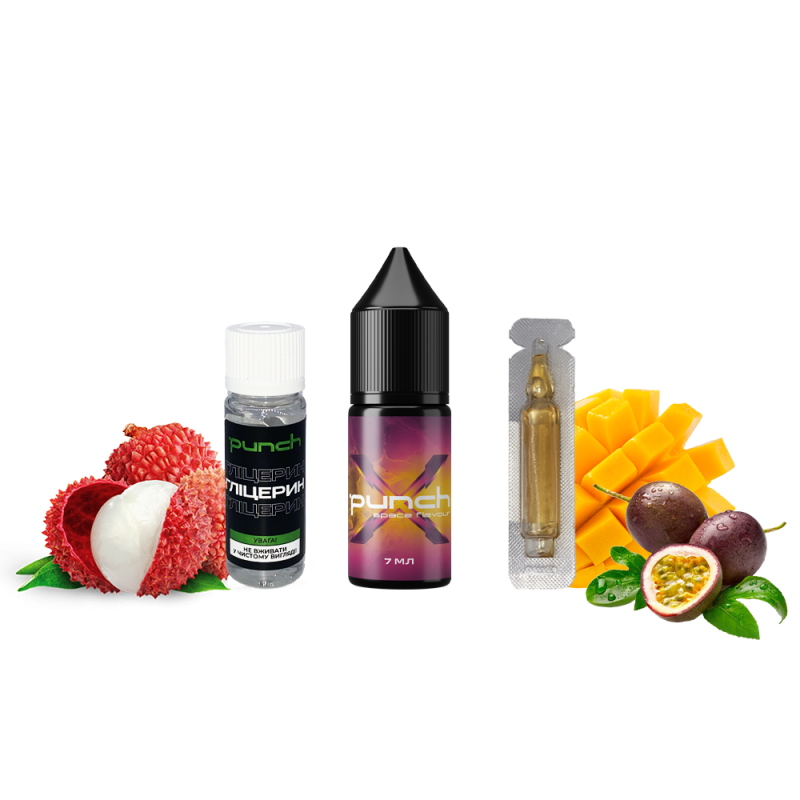 Набор для самозамеса Punch X Space Flavour (Спейс Флавор, 50 мг, 15 мл)