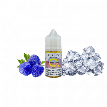 Жидкость Elfliq Blue Razz Ice (Блю Разз Айс, 50 мг, 30 мл)