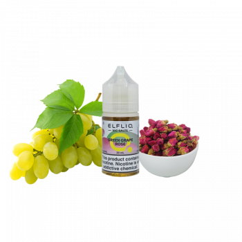 Жидкость Elfliq Green Grape Rose (Зеленый Виноград Роза, 50 мг, 30 мл)