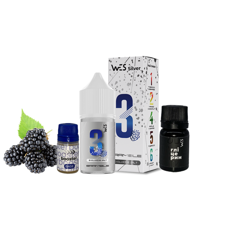 Набор для самозамеса WES Silver Bramble (Ежевика, 50 мг, 30 мл)