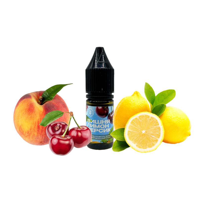 Жидкость 420 Liquid Вишня Лимон Персик (50 мг, 10 мл)