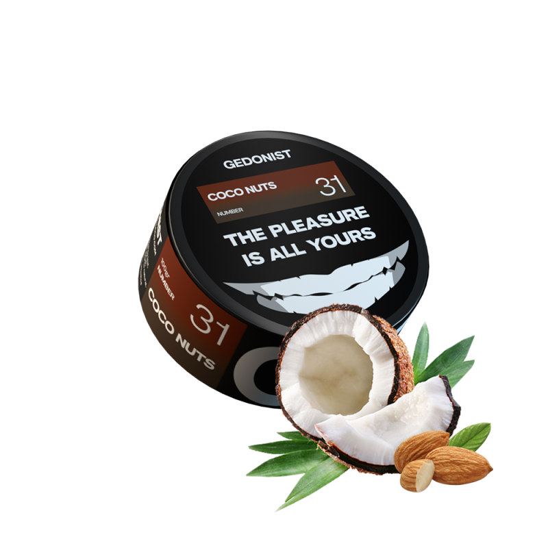 Табак Gedonist №31 Coco Nuts (Коко Натс, 100 г)
