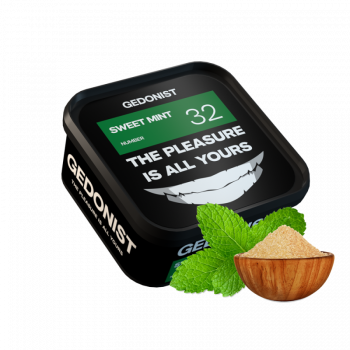 Табак Gedonist №32 Sweet Mint (Сладкая Мята, 200 г)