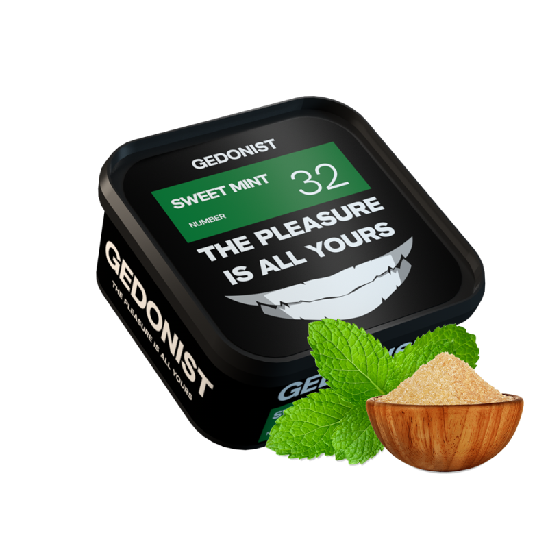 Табак Gedonist №32 Sweet Mint (Сладкая Мята, 200 г)