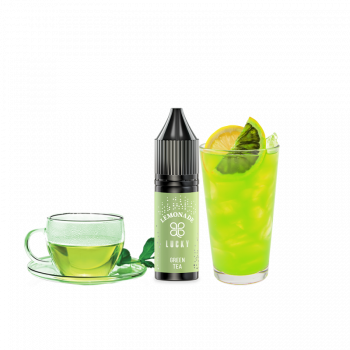 Жидкость Lucky Green tea Lemonade (Зелёный чай Лимонад, 50 мг, 15 мл)