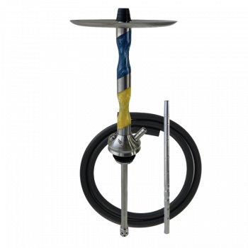 Кальян Sky Hookah Vertigo Patriot (Жёлто-Синий, базовый комплект)